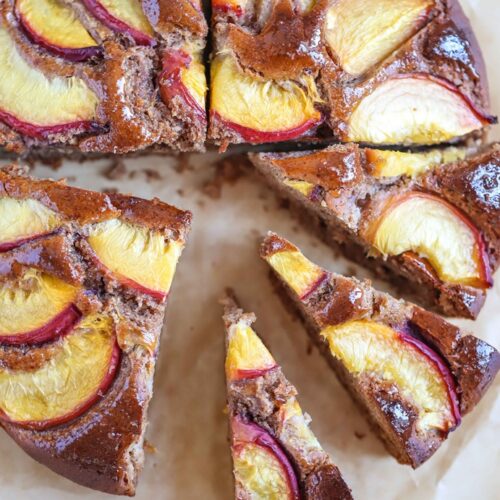 Almond & Peach Cake – Smart Lifestyling