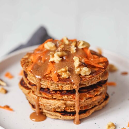Carrot Pancakes With Almond Caramel – Smart Lifestyling