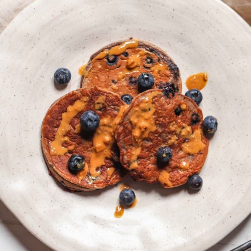 High Protein Blueberry Pancakes – Smart Lifestyling
