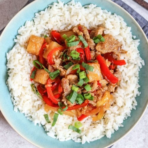 Chinese Pork Stir-Fry With Pineapple – Smart Lifestyling