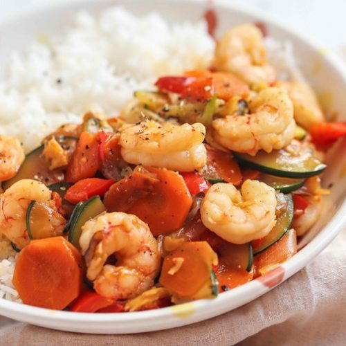 Chinese Style Shrimps & Veg – Smart Lifestyling