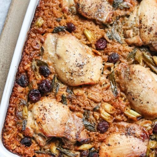 Chicken Thighs With Hoisin Rice – Smart Lifestyling